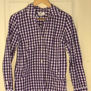 Vineyard Vines Button Down (Purple Checks)